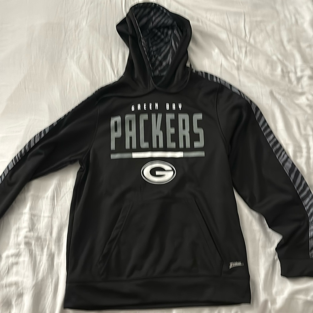 Black Green Bay Packers Hoodie
